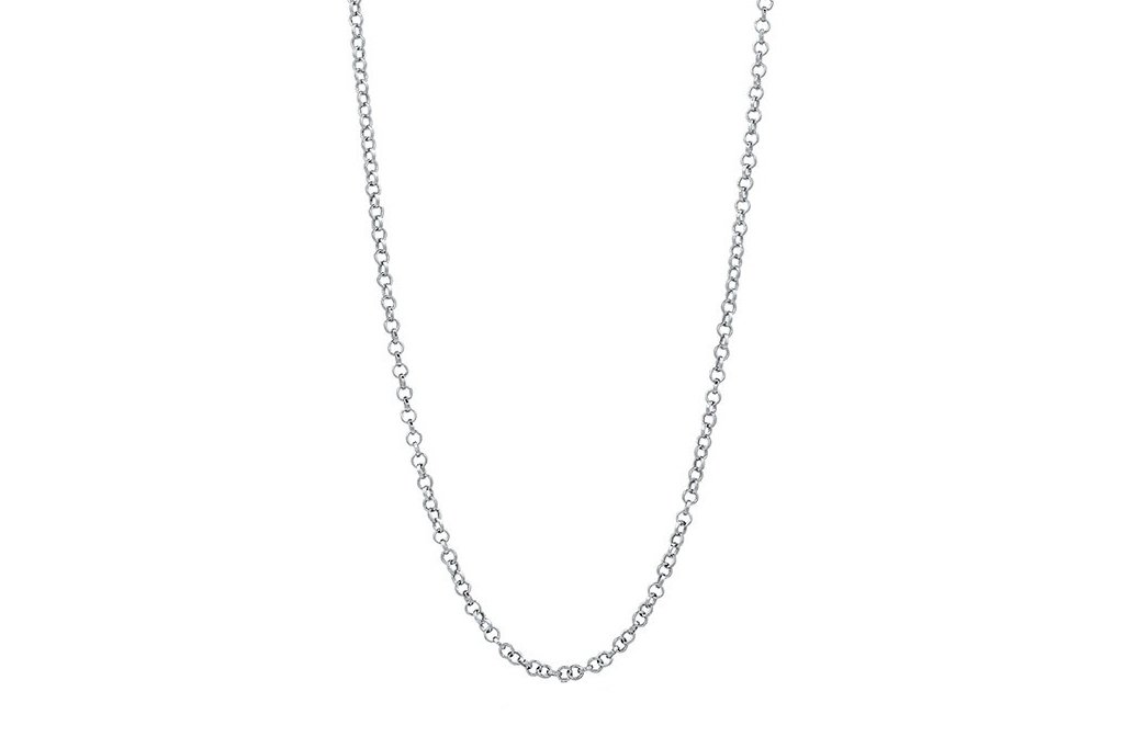 men's rolo chain sterling silver necklace accessory kemmi collection