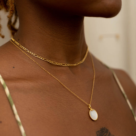 Collier Nacre Ronde