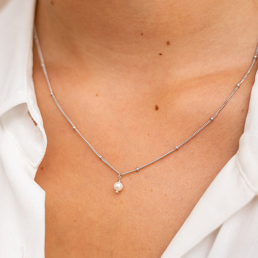 Single Pearl Necklace