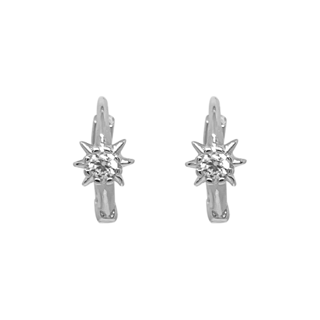 Mini créoles Star CZ