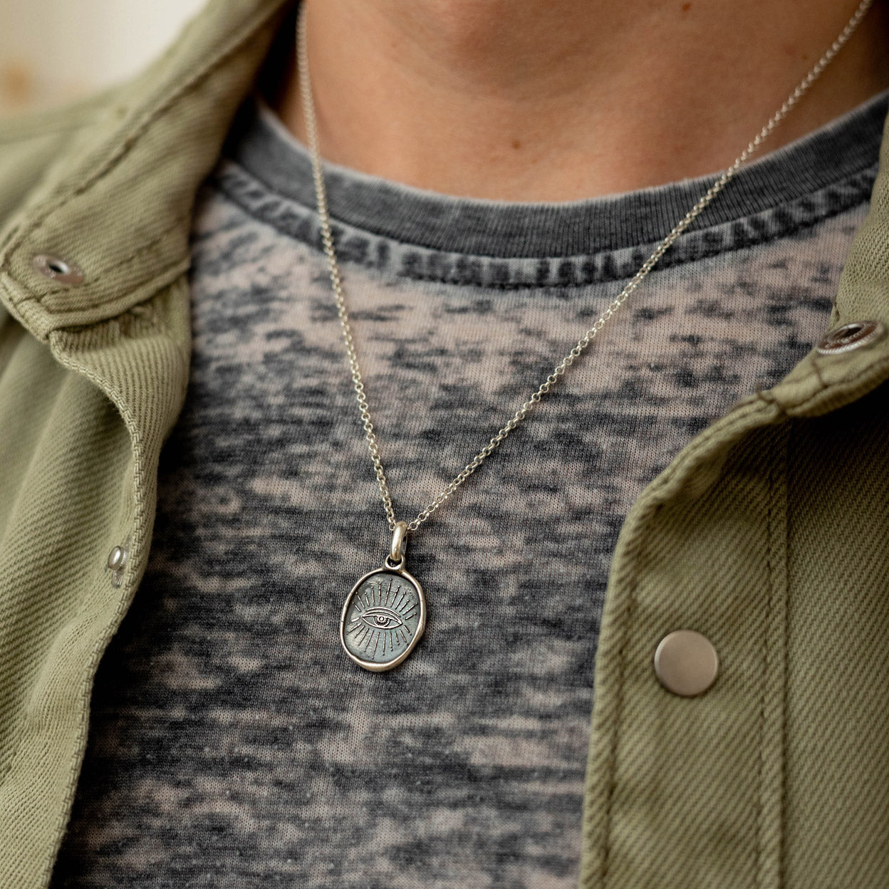 Silver Truth Seeker Pendant