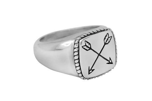 Men's Silver Arrows Ring