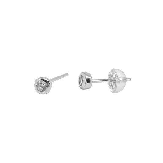 Boucles d'oreilles clous CZ