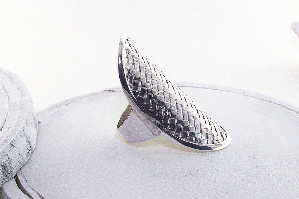 sterling silver ring statement piece style womens bohemian kemmi collection