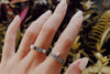 handmade sterling silver rings bohemian jewelry boho chic style kemmi collection