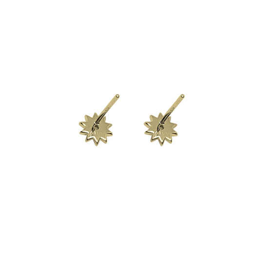 Sun Cz Studs Earrings
