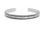 mens cuff bangle sterling silver modern everyday style classic jewelry kemmi collection