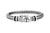 men's sterling silver bracelet handmade modern statement black onyx stone jewelry kemmi collection
