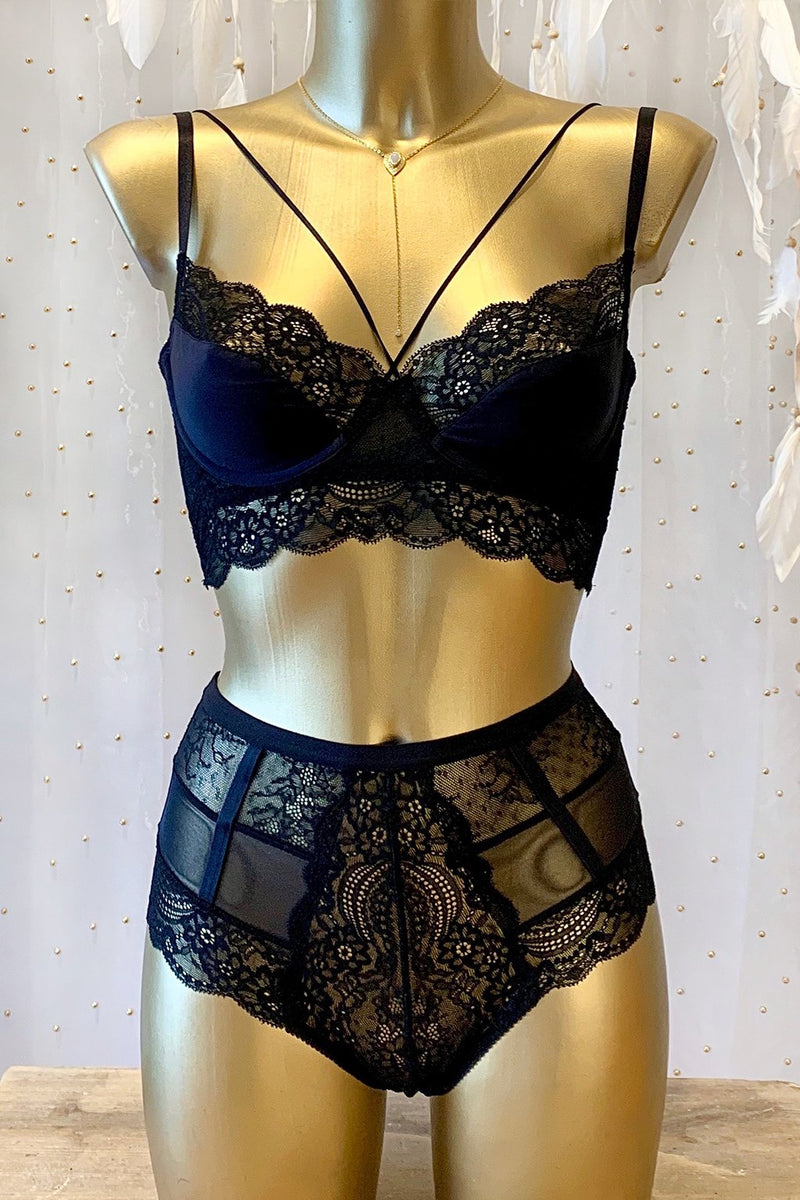 Lingerie Audrey Bas Noir