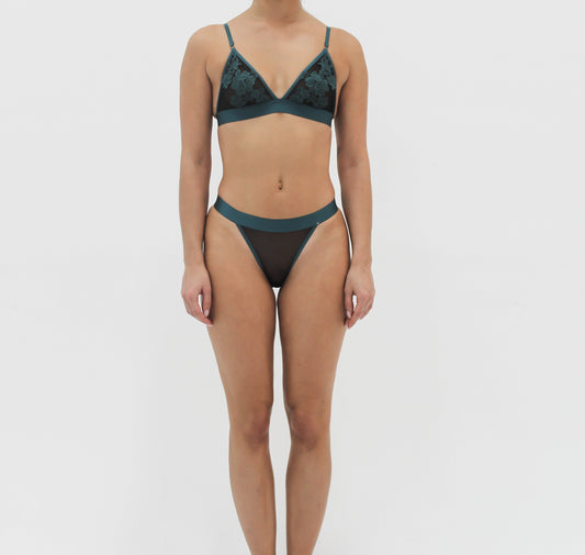Lingerie Avalon Green Bottom