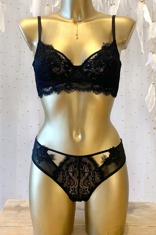 Lingerie Belle Noir Soutien-Gorge