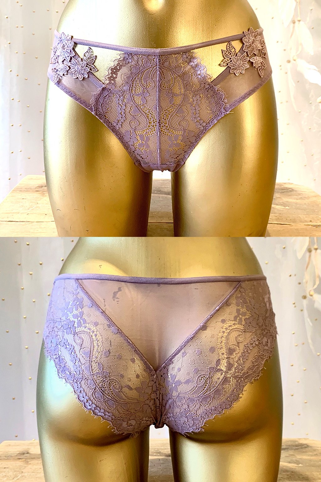 Lingerie Belle Dusty Rose Bas