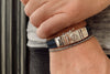 Men's Silver Mini Cross Bracelet