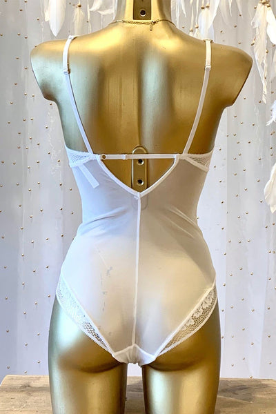 Lingerie Eve White Bodysuit