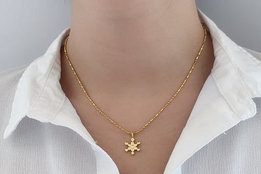 Collier Mini Fruit de Vie en Or Jaune