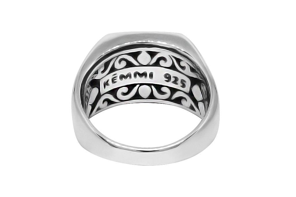 Men's Silver Signet Ring