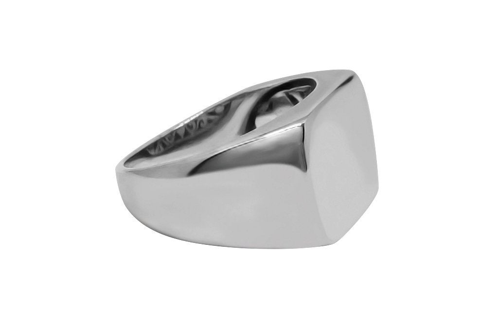Men's Silver Signet Ring